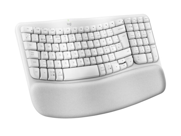 Logitech Wave Keys trådløst tastatur (offwhite)