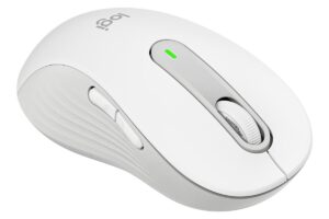 Logitech Signature M650 Medium trådløs mus Offwhite