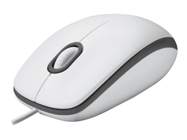 Logitech M100 Mus (hvit)