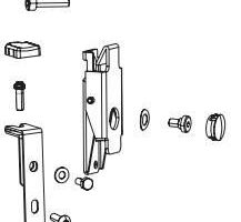 Kit Print Mech Latch ZM Series