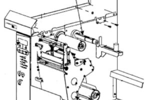 Ribbon Supply Spindle Assy