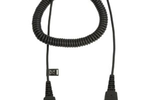 JABRA Extension cord, QD to QD, coiled,