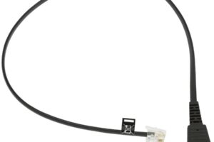 JABRA QD Cord to RJ10, straight, 0,5 met