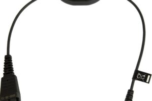 JABRA QD Cord to 2 5mm pin plug straight