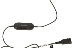 JABRA GN 1210 cord 0.8m straight QD to