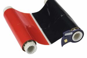 BBP85 Ribbon - Blk-Red 158mm