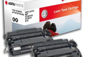 TONER 2x BLACK, RPL. CF287XD