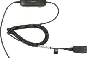 JABRA Smart Cord QD to RJ10 coiled 0 7
