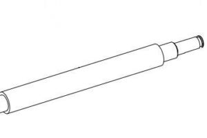 PLATEN ROLLER ASSY 4" PEEL