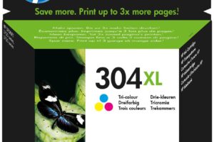 304Xl Tri-Color Original Ink