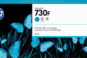 730F 300-Ml Cyan Designjet