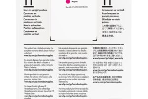 881 5-liter Magenta Latex Ink