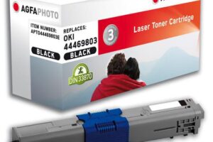 Toner Black, rpl. Oki 44469803