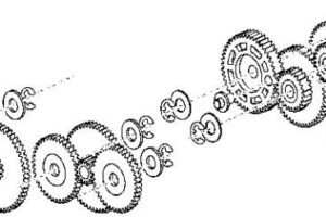 Kit Drive Gears TTP21X0