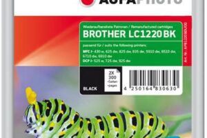 Ink 2xBlack rpl LC1220BKBP2DR