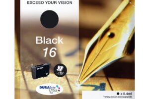 16 ink cartridge black