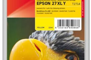 Ink Yellow 27 XL, T2714