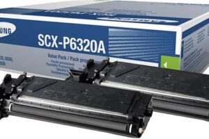 Toner/SCX-P6320A 2pk BK