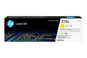HP 219X HY Yellow Org LJ Toner Cartridge