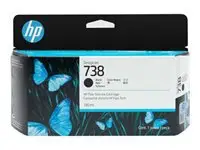 HP 738 130-ml Black DesignJet Ink Cartri