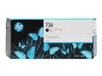 HP 738 300-ml Black DesignJet Ink Cartri
