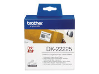 Label roll/white 38mm paper tape