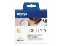 Label/glossy CD DVD f QL-500 1200pk
