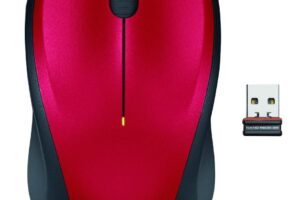 LOGI M235 Wireless Mouse Red