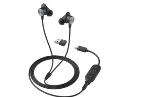 LOGI Zone Wired Earbuds Teams - GRAPHITE
