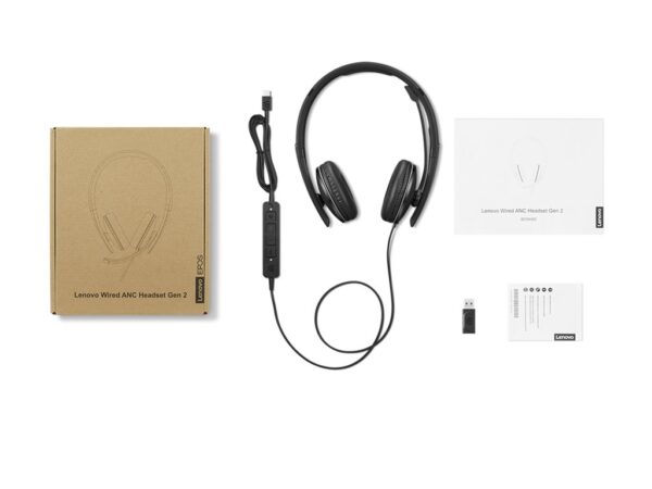 LENOVO Wired ANC Headset Gen 2 Teams