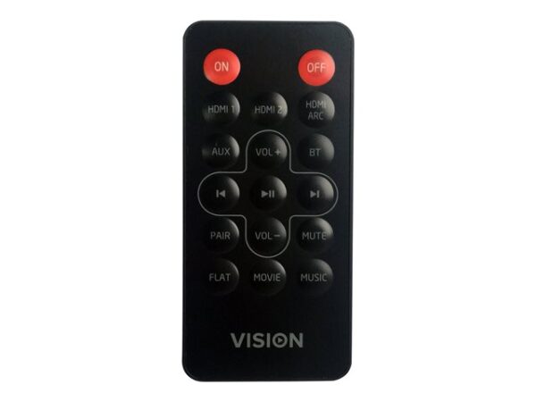 VISION 2x50w Active Soundbar w/BT