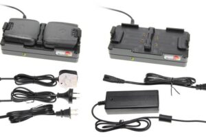 Brodit Table Stand, 2 charging slots