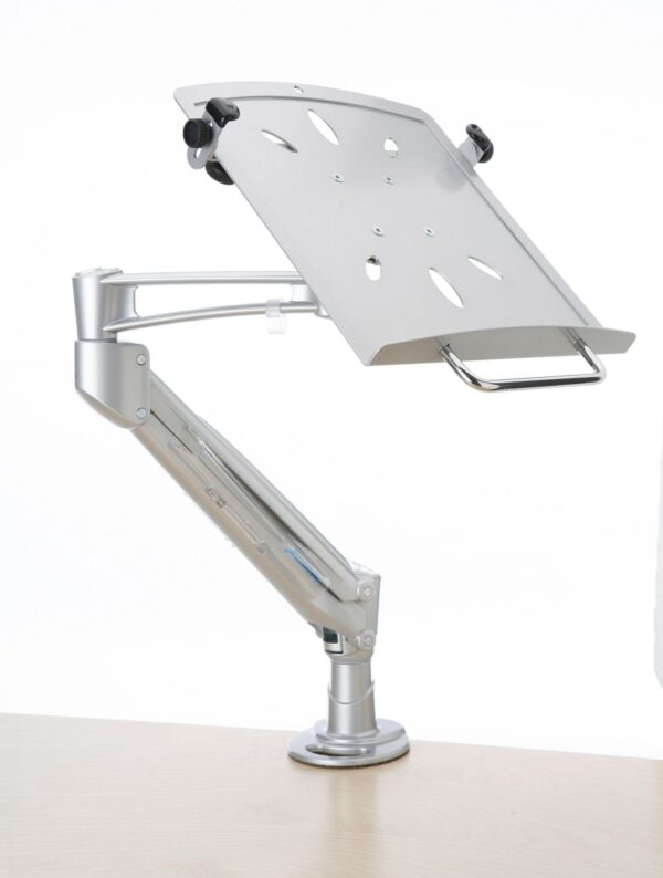 Kondator LapTop Arm, Gas Spring Silver