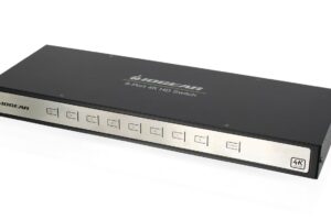 IOGEAR True 4K 8-Port Switcher with