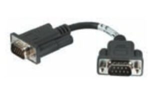 Zebra Cable,6", DB15m-DB9m adapter