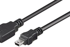 MicroConnect USB A - Mini USB B 5P 10m M-M