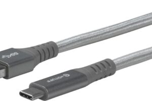 eSTUFF USB-C - A Cable 1m Grey