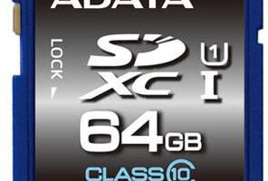ADATA 64GB SDHC Class 10 USH-I