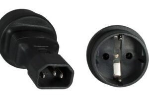 MicroConnect Power Adapter C14 - Schuko M-F
