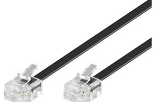 MicroConnect ModularCable RJ11 6P/4C 2m
