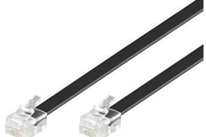 MicroConnect Modular Straight RJ12 6C/6P 2m