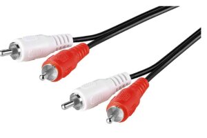MicroConnect Stereo RCA Cable, 2.5 meter