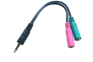 MicroConnect Adapter 3.5mm - 2x3.5mm M-F