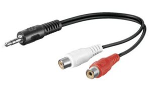 MicroConnect Audio Adapter Cable, 0,2 meter
