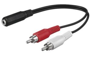 MicroConnect Audio Adapter Cable, 0,2 meter
