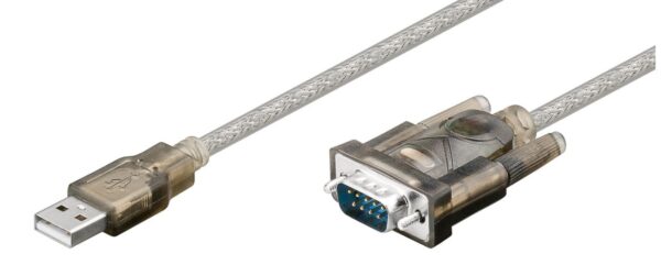 MicroConnect USB2.0 - Serial DB9 M-M, 1,5m
