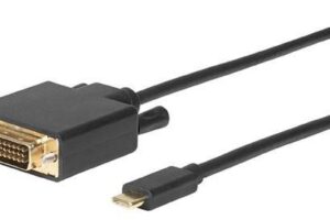 MicroConnect USB-C to DVI-D Cable 1.8m