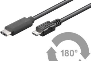 MicroConnect USB-C to USB2.0 Micro B 1M