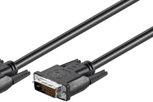 MicroConnect DVI-D 24+1-pin 3m M-M Black