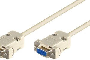 MicroConnect D-SUB/RS232 Female-Female 1,8m